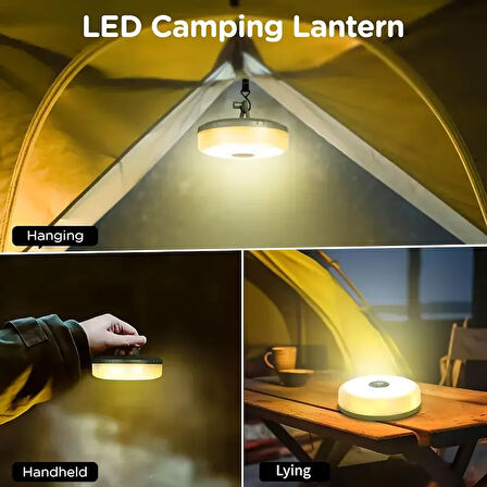 6 Fonksiyonlu 8 Metre Usb Şarj Edilebilir Rgb Led Kamp Ve Dekorasyon Işığı | Powerbank Özellikli (5060)