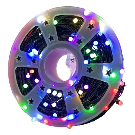 Süsleme Led Yanıp Sönen Işık 1000 Led 50 Metre Ip44 Rgb Dış Mekan 8 Kademeli Kumandalı Led Ek-04 (5060)