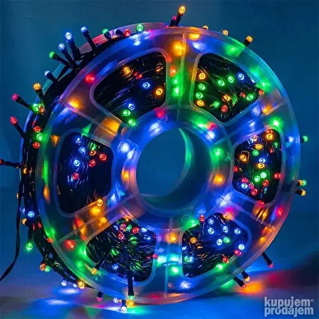 Süsleme Led Yanıp Sönen Işık 1000 Led 50 Metre Ip44 Rgb Dış Mekan 8 Kademeli Kumandalı Led Ek-04 (5060)