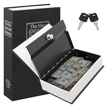 Kitap Görünümlü Metal Kasa Kumbara Tipi (5060)