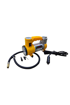 Elektrikli Araba Lastik Şişirme / 150 PSI - 12V / Taşınabilir Metal Hava Kompresörü (5060)