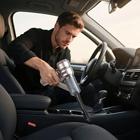 Araç Süpürgesi Kablosuz El Süpürgesi – 16000 Pa Fırçasız Motor (5060)