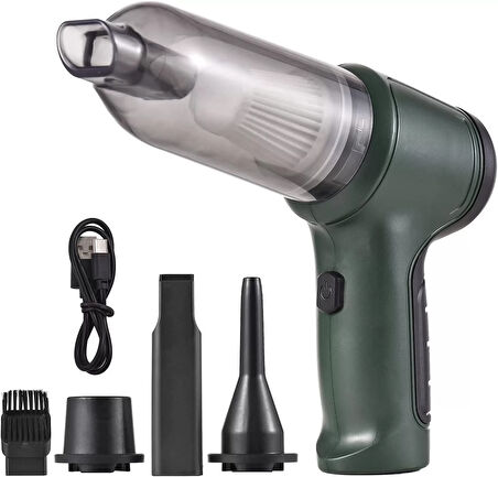 Oto Araç Süpürgesi Şarjlı JB-107 (5060)