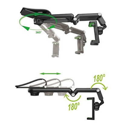 1080° Dönebilen Çok Fonksiyonlu Telefon Tutucu (5060)