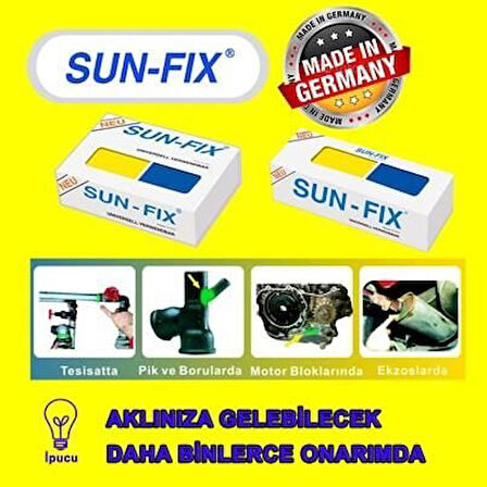 SUN FİX Üniversal Kaynak Macunu 100 Gr