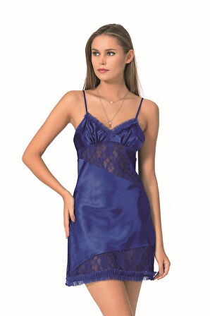 Arias Closet Saks Kısa Saten Gecelik OZN-12774