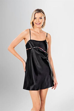 Arias Closet 2 li Kısa Sabahlık Takımı Desenli OZN-22743