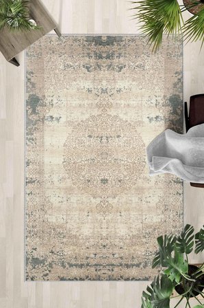 Kaymaz Taban Yıkanabilir Halı – Mutfak, Salon, Yatak Odası için Modern Dijital Baskı Halı (SLNHALI30