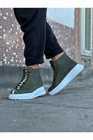  WG03 Haki Erkek Yarım Bilek Bot