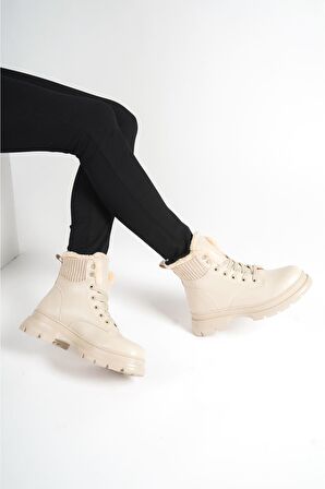 Pascal Bej Mat Deri Kadın Bot