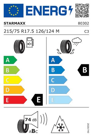 Starmaxx 215/75R17.5 126/124M DZ300 (Kış) (2026)