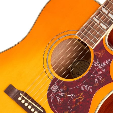 Epiphone Hummingbird Studio EC Elektro Akustik Gitar (Heritage Cherry Sunburst)