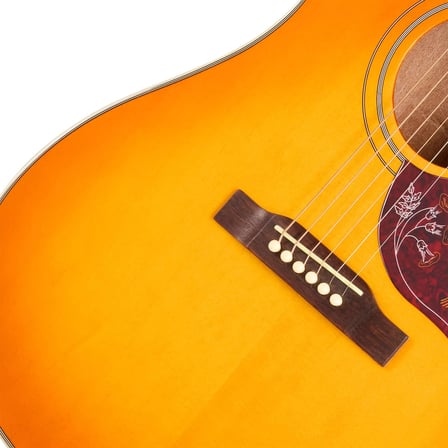 Epiphone Hummingbird Studio EC Elektro Akustik Gitar (Heritage Cherry Sunburst)