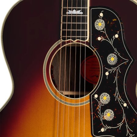 Epiphone IGC Pre-War SJ-200 Rosewood Reissue Elektro Akustik Gitar (Vintage Sunburst)