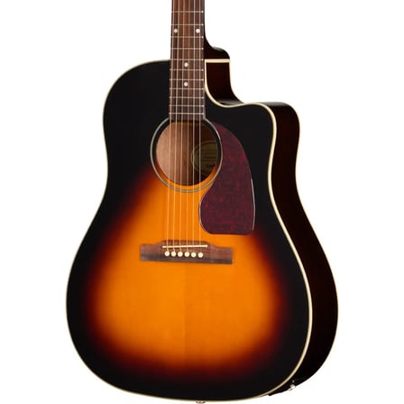Epiphone J-45 Studio EC Elektro Akustik Gitar (Vintage Sunburst)