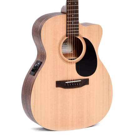 Ditson 000C-10E Cutaway Elektro Akustik Gitar (Natural)
