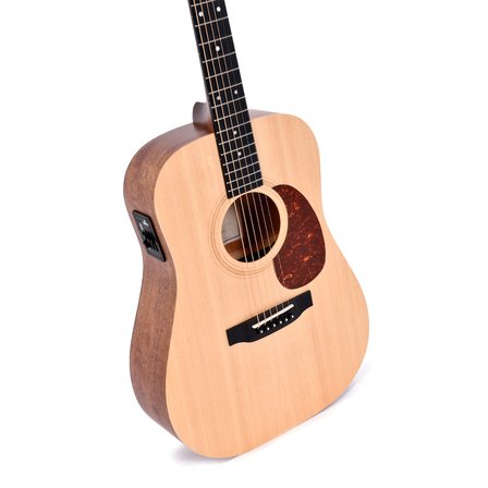 Sigma DSME Dreadnought Short Scale Elektro Akustik Gitar (Natural)