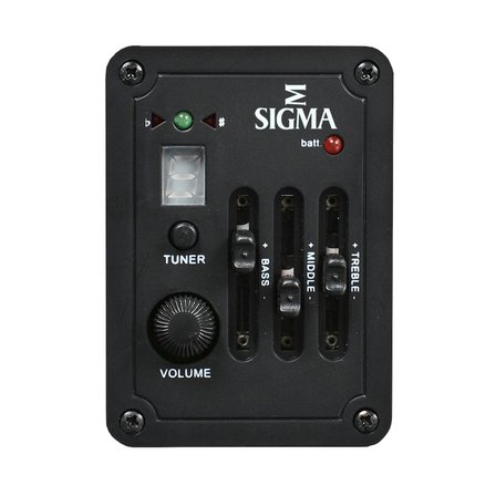 Sigma DSME Dreadnought Short Scale Elektro Akustik Gitar (Natural)