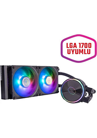 CM MASTER MASTERLIQUID PL240 FLUX (BEYAZ) MLY-D24M-A23PZ-RW (intel-Amd Destekli) ARGB LED Sıvı Soğutma Sistemi