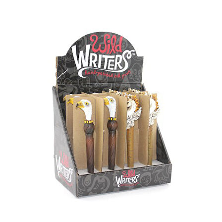 Periboia Kartal Ve Unicorn Polyester Tükenmez Kalem 