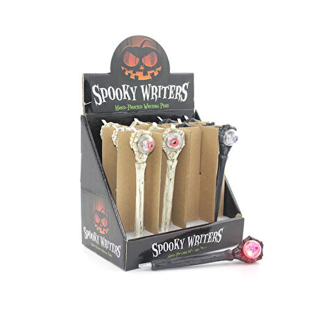 Periboia Polyester El Tasarımı Işıklı Tükenmez Kalem 