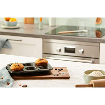 Periboia 6'lı Muffin Kek Kalıbı 