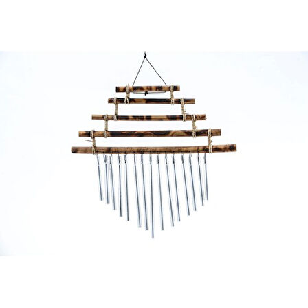 Periboia Bambu 5 Katlı Metal Çan Model 1