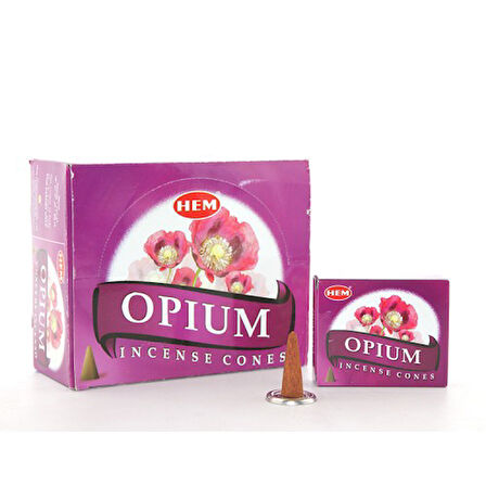 Periboia Opium Aromalı Konik Tütsü