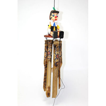 Periboia Pinokyolu Bambu Çan 60 Cm