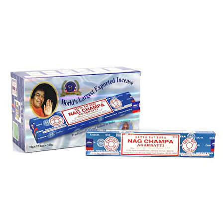 Periboia Satya Nag Champa Aromalı Çubuk Tütsü 