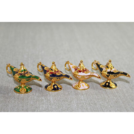 Periboia Mineli Metal Alaaddin Lambası Model 7 