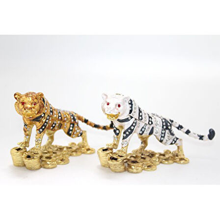 Periboia Swarovski Taşlı Tekli Leopar Model 2