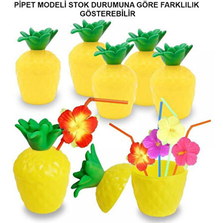 Periboia Ananas Pipetli Bardak 