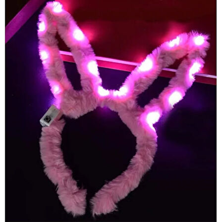 Periboia Led Işıklı Peluş Tavşan Kulak Taç Pembe 
