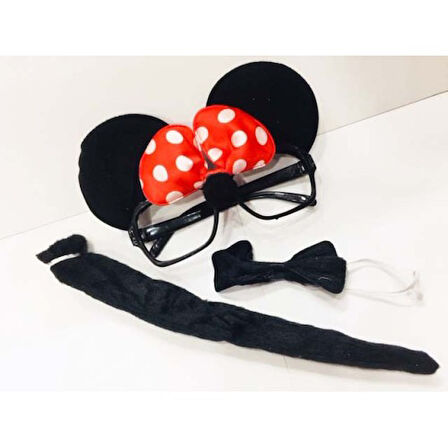 Periboia Minnie Mouse Kostüm Seti