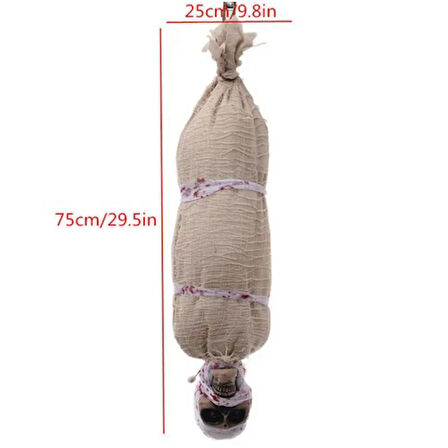 Periboia Halloween Sensörlü Işıklı Hareketli Mumya