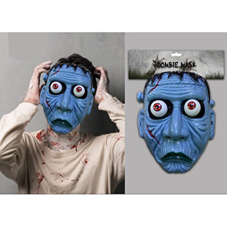 Periboia Frankenstein Temalı Sallanan Oynar Gözlü Maske