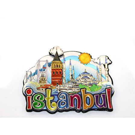 Periboia İstanbul Temalı Magnet Model 13