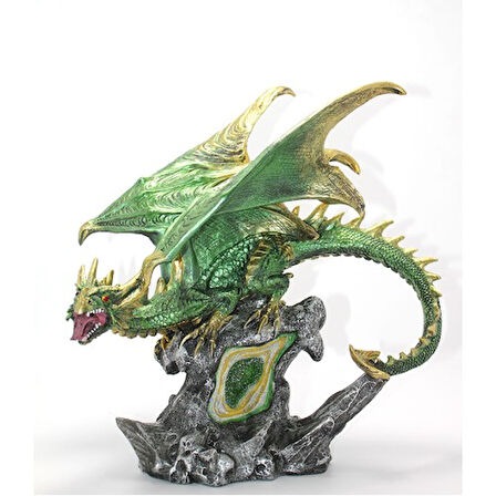 Periboia Polyester Dragon Tasarımlı Led Model 2 