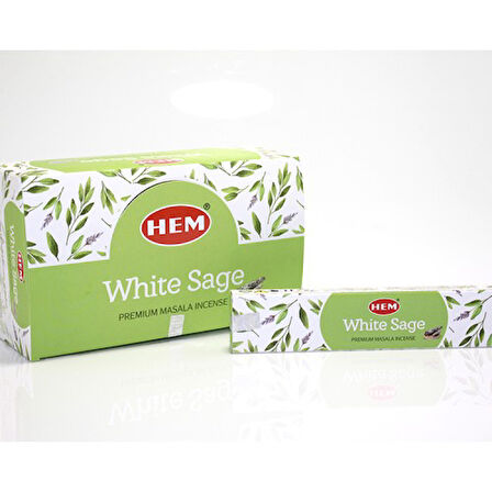 Periboia Hem Universal White Sage Aromalı Masala Tütsü 