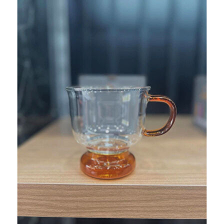 Periboia 250 ml Renkli Cam Bardak