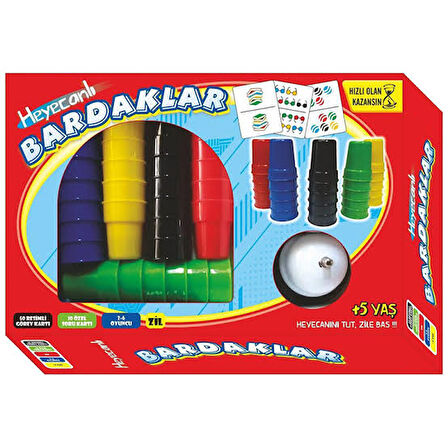 Periboia Heyecanlı Bardaklar Oyunu