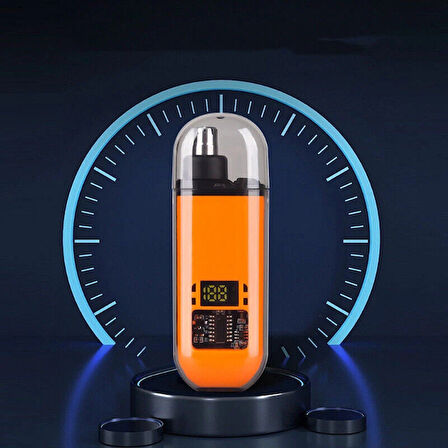 Periboia Cep Çakmak Model USB Şarjlı Burun Kulak Yanak Kıl Tüy Temizleme Makinesi