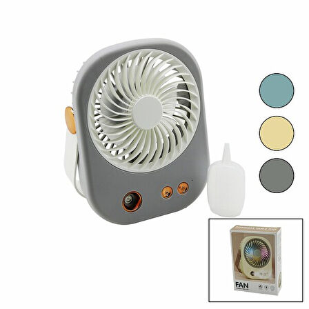 Periboia Su Spreyli Masaüstü USB Mini Fan
