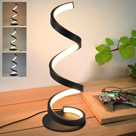 Periboia Kıvrımlı Spiral Gece Lambası