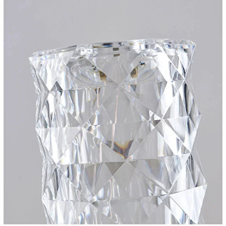 Periboia Kristal LED Kumandalı Ve Dokunmatik Masa Lambası