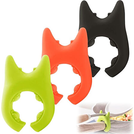 Periboia Silikon Tava Tencere Kaşık Tutucu