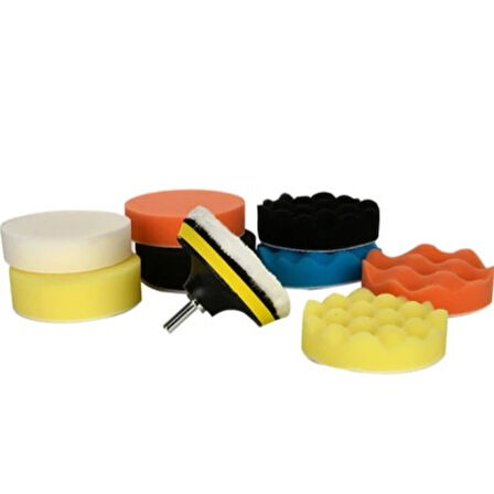 Periboia Oto Pasta Cila Polisaj Sünger Seti 11 Parça
