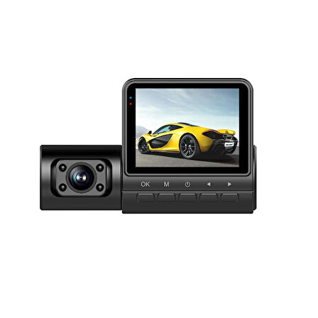 Periboia M80 3 Lens Araç Kamerası