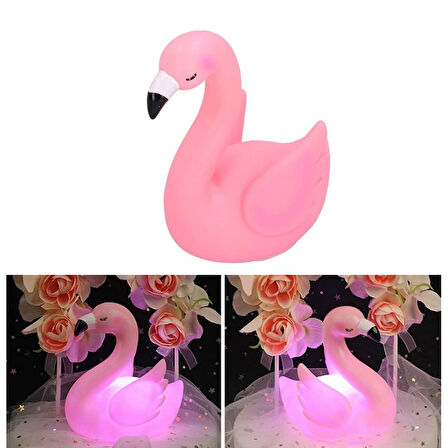 Periboia LED Işıklı Flamingo Masa Lambası